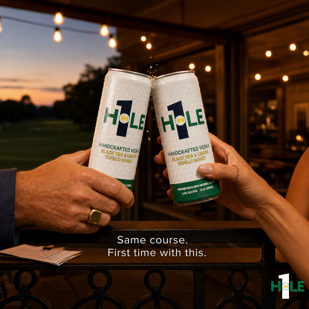 Same course, different round, and somehow it hit different tonight.

You know that person who always shows up with something nobody's tried yet.

They handed you this.

You didn't ask questions.

You just clinked it.

Hole in 1. The 19th hole finally has something worth toasting.

Tag the person who introduced you to your new post-round ritual.

#GolfLife #19thHole #HoleInOne #GolfersOfInstagram #HoleIn1Cocktail
