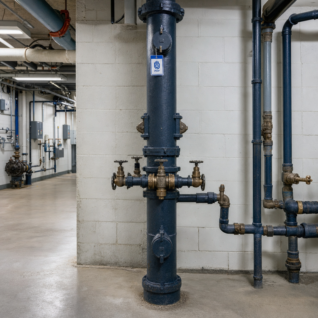 This mechanical room was inspected before anyone arrived this morning.
The pipes are color-coded. The valves are labeled. One verified card on the upper cleanout says this system was checked in October 2026.
That is what PlumbGuard looks like in a Columbus mid-rise.
Not a binder on a shelf. Not a work order waiting to be filed. A corridor that is ready before the building wakes up.
Property managers who run PlumbGuard do not wait for a problem to tell them something is wrong. They already know what is right.
24/7 coverage, no extra charges, no surprises on the invoice.
If you manage a commercial property in Columbus, this is the standard worth setting.
#PlumbingAndDrainProfessionals #PlumbGuard #CommercialPlumbing #PropertyManagement #ColumbusOH