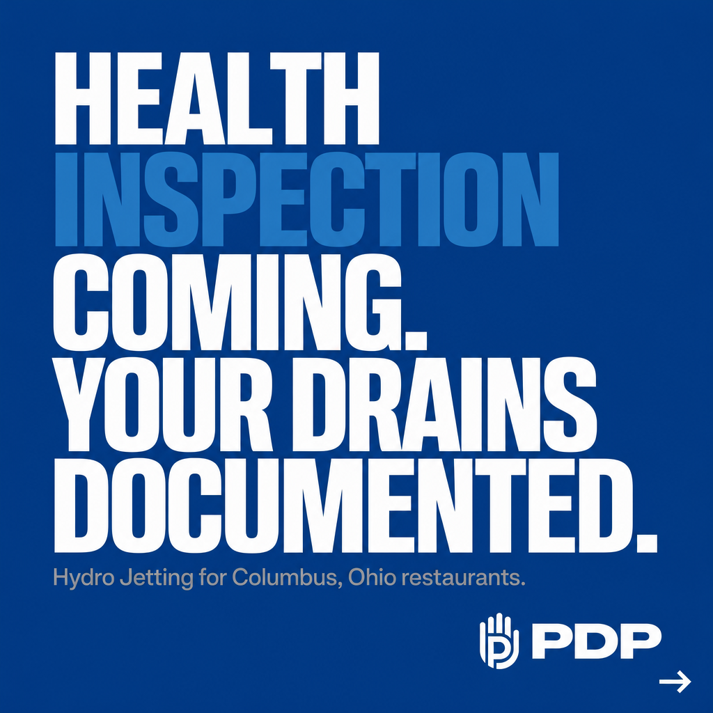 A scheduled health inspection and drain lines that haven't been cleared in months.
That is the operational risk most Columbus restaurant operators sit with longer than they should.
Hydro jetting is not a drain treatment. It is a high-pressure mechanical clear of the full pipe, grease removed at the wall, scale broken loose, the line documented clean.
The difference between a passed inspection and a flagged one can come down to what is actually in the drain record.
Our technicians are non-commissioned. That matters here. The scope of a hydro jetting visit does not grow because someone's pay depends on it. If the line needs clearing, we clear it. If it does not, we tell you.
Available 24/7 across Columbus and the surrounding area, with no extra charges for nights or weekends.
Call before the inspection notice lands on your desk.
#PlumbingColumbus #HydroJetting #RestaurantCompliance #CommercialPlumbing #PlumbingAndDrainProfessionals