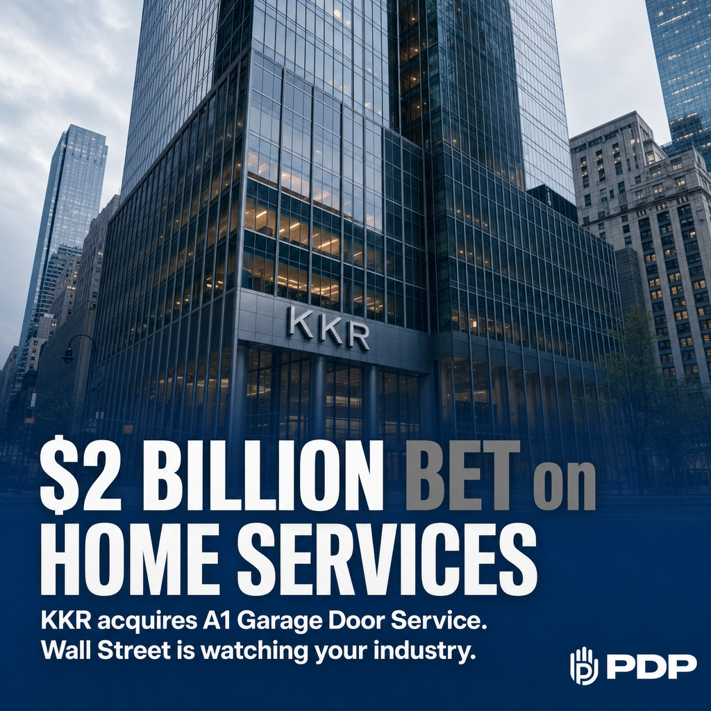 Reuters reported it plainly: KKR is set to acquire A1 Garage Door Service in a deal valued at approximately $2 billion, one of the largest single bets private equity has ever placed on essential home service trades.

This is not an isolated move. Apollo Global Management backed Apex Service Partners at a $10 billion valuation earlier in 2026. Institutional capital is now treating essential trade businesses, not tech, as the recession-resistant growth category of this economic cycle. The message is clear: the services that keep buildings running are exactly where serious money is going.

For Columbus-area operators and property managers, the takeaway is straightforward. The category you rely on every day is one Wall Street is now chasing. Aligning with a locally rooted, non-commission partner now puts you ahead of whatever consolidation comes next. Save this one for reference.

Plumbing and Drain Professionals. Trusted. Available. Always.

#PlumbingAndDrainProfessionals #HomeServices #PrivateEquity #CommercialPlumbing #PlumbGuard